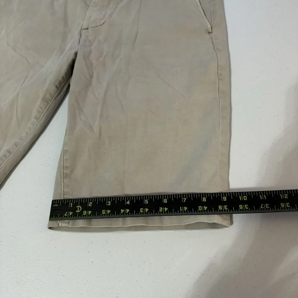 Adriano Goldschmied Shorts Mens 30R Khaki The‎ Griffin Relaxed AG Casual
